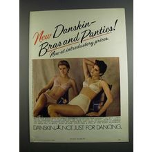1984 Danskin Bras & Panties Ad - #401 & #402