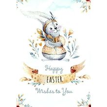 Happy Easter Wishes To You - Easter Greeting Card - 23173