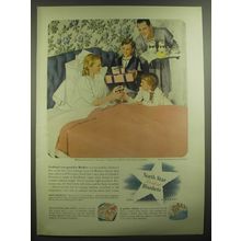 1946 North Star Nocturne Blankets Ad - Nothing's too good for Mother