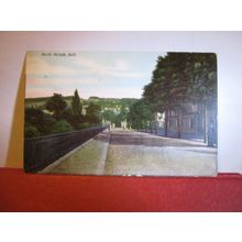 NORTH PARADE, BATH. SOMERSET. used antique postcard. 1909 pm =