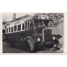 Eastern Counties PB Postcard Photo Bristol 1954 Relief Bus