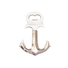 Pack Of 2] Solid Brass Anchor Cork Screw Bottle Opener 6""