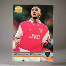 PATRICK VIEIRA 1998 Merlin Premier Gold Arsenal Soccer Card #1