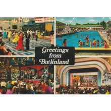 Butlins Postcard - Greetings from Butlin's Land - Used