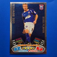 TOPPS MATCH ATTAX CHAMPIONSHIP 2011-12- #140 IPSWICH TOWN LEE BOWYER Star Player