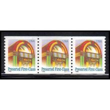 2912 25c Juke Box Very Fine MNH PNC S11111/3 PA3441