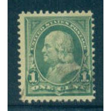 Used 279 1c Benjamin Franklin Average Plus M04516