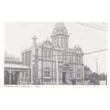 Hawera Post Office in 1905 Taranaki New Zealand Postcard