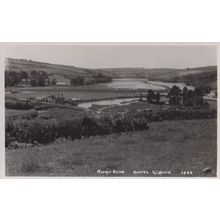 River Avon Aerial Aveton Gifford Devon Real Photo Postcard