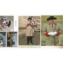 George Pickles Legendary Ripon Hornblower 3x Postcard s