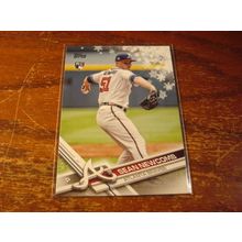 2017 Topps, Holiday, SEAN NEWCOMB Rc, Braves #HMW3
