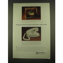 1965 Bell Telephone Ad - 90 Years of Progress