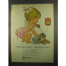 1965 Bell Telephone Ad - All Packed and Ready to Go