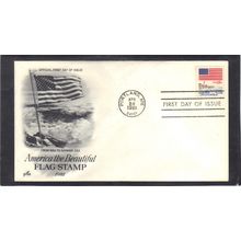 FDC Art Craft 1891 18c Flag (Cachet-U/A) CV00288