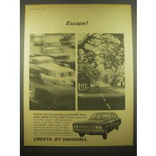 1966 Vauxhall Cresta Car Ad - Escape!