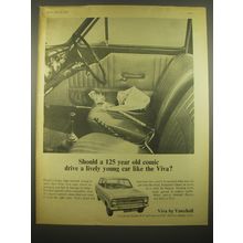 1966 Vauxhall Viva Car Ad - Should 125 year old comic drive a lively young Car