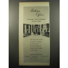 1950 Guaranty Trust Company of New York Ad - Midtown Offices