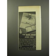 1955 Mark Cross Jewel Roll Advertisement