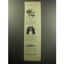 1957 Abercrombie & Fitch Advertisement - Habicht Binoculars and Scotch Duck Call