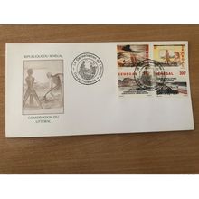 Sénégal 1994 FDC Mi. 1294 1297 Conservation du Littoral Sable sand Küsten Coast