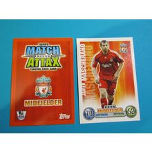 Javier Mascherano - Liverpool - Match Attax 2007/08 Football Card