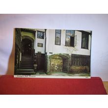 STRANGERS' HALL MUSEUM, NORWICH, NORFOLK. unused postcard by Harvey Barton =