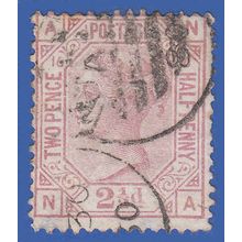 GB QV 1879 2.5d ROSY MAUVE PLATE 16 NA SG141 GU