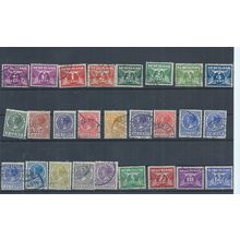 Netherlands stamps. A range of the 1924 / 1926 etc series used. (R713)