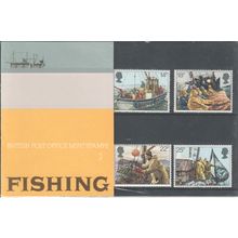 GB stamps 1981 - Presentation Pack - SG 1166-1169 - Fishing Industry