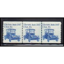 1906 17c Electric Auto Very Fine MNH Dry Gum PNC 3/3 PA2373
