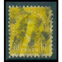 Used 642 10c James Monroe Barely Clears M10127
