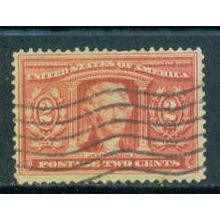 Used 324 2c Thomas Jefferson Just Clears C2500
