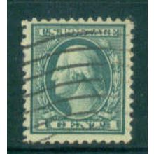 Used 498 1c George Washington Fine A09691