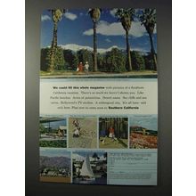 1963 Southern Califonia Ad - Could Fill Magazine