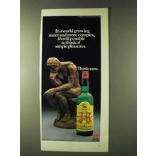 1979 J&B Scotch Ad - World Growing More Complex
