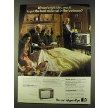 1979 Pye Television Ad - Whose Idea to Put in Bedroom