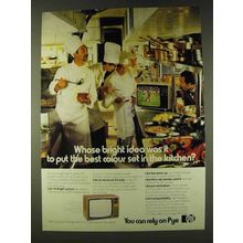 1979 Pye Television Ad - Whose Idea To Put in Kitchen