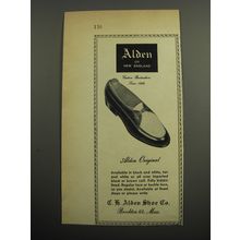 1955 Alden Shoes Advertisement - Alden of New England