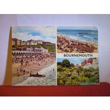 BOURNEMOUTH multiview used postcard 1976 postmark John Hinde =