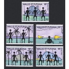 Wallis and Futuna Islands 5v 1992 MNH SG#606-610 Sc#436 a-e