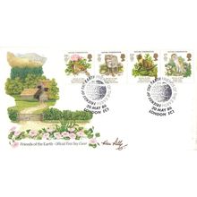 Friends Of The Earth Kenneth Lilly Wildlife Artist Hand Signed 1986 FDC