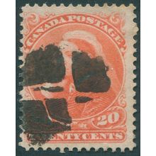 Canada 1893 20c vermilion SG115 used
