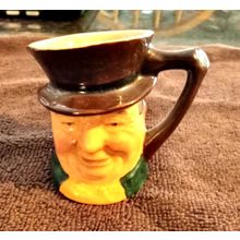 Landcaster Wear Sandland Hanley England Miniture Toby Jug 3" tall