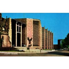 Postcard Coventry Cathedral. Unposted