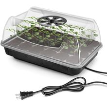 Ipower Heating Seed Starter Germination Kit Seedling Propagation Tray with Heate