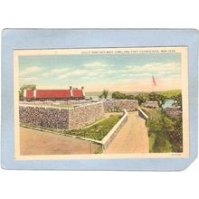 New York Fort Ticonderoga Sally Port & West Demilune ny_box5~1637