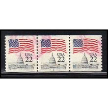 Used 2115 22c U.S. Flag Very Fine PNC 6/3 PA2527