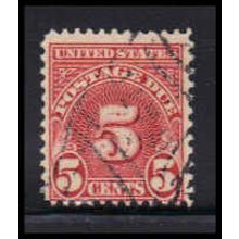 Used J83a 5c Postage Due Average K1452