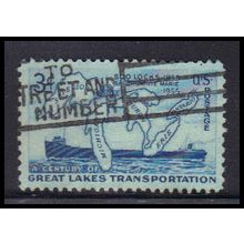 Used 1069 3c The Great Lakes Very Fine KA7712