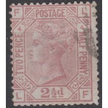 SG: 141,Plate 4 (LF) used 1876 Cat £ 85.00